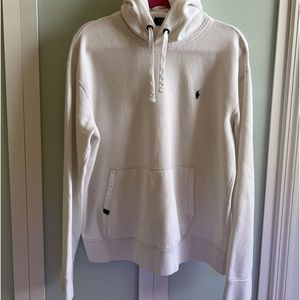 Men’s Polo Ralph Lauren Hoodie Sweatshirt XL - White